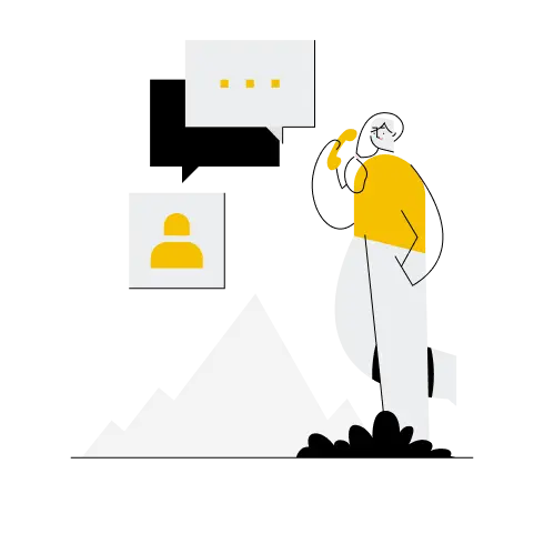 Imagen de simulacion persona el llamada